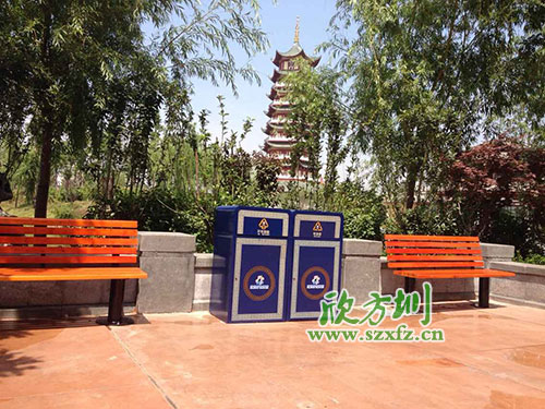 戶外分類彩繪垃圾桶什么品牌好？欣方圳為您推薦